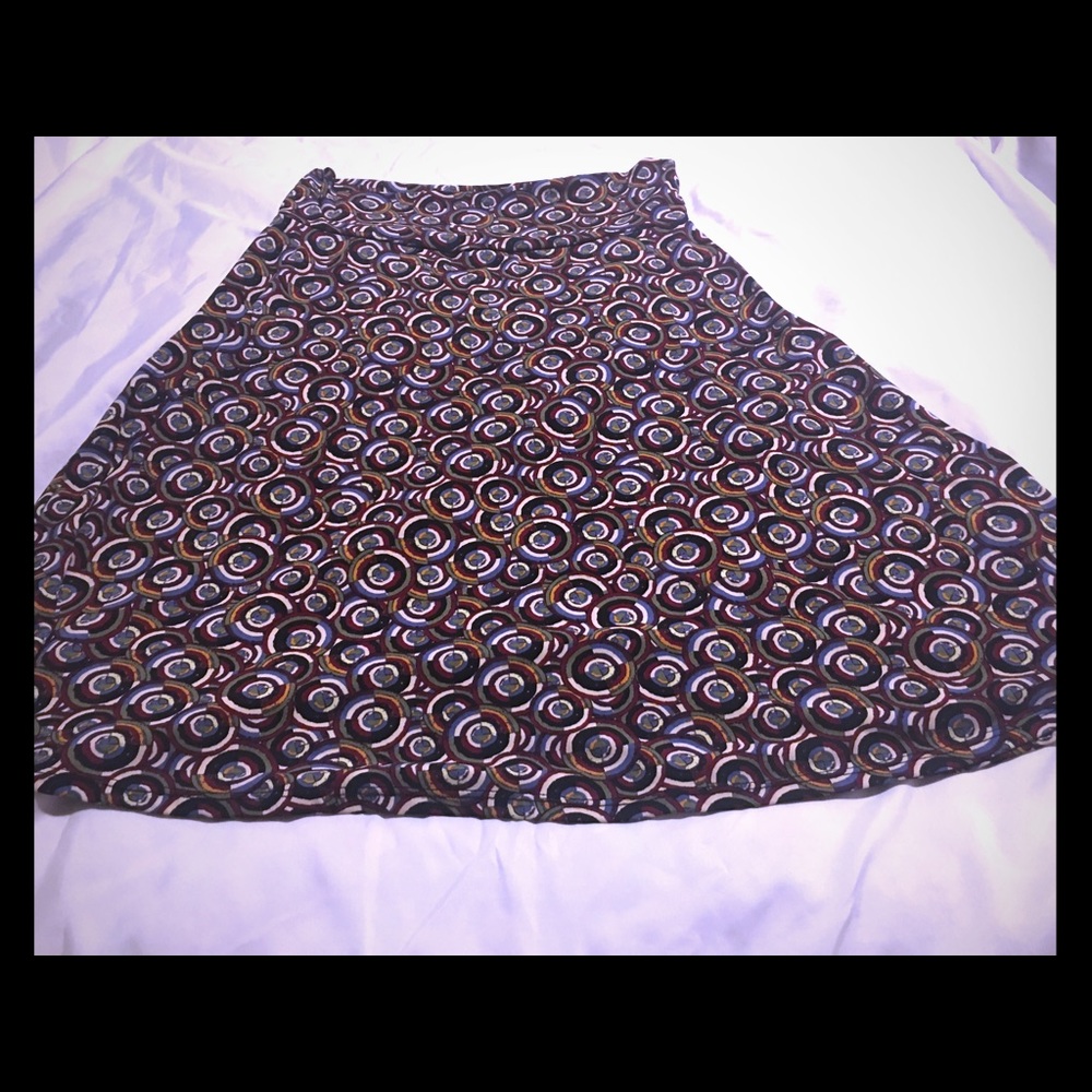 EUC LuLaRoe Azure Skirt